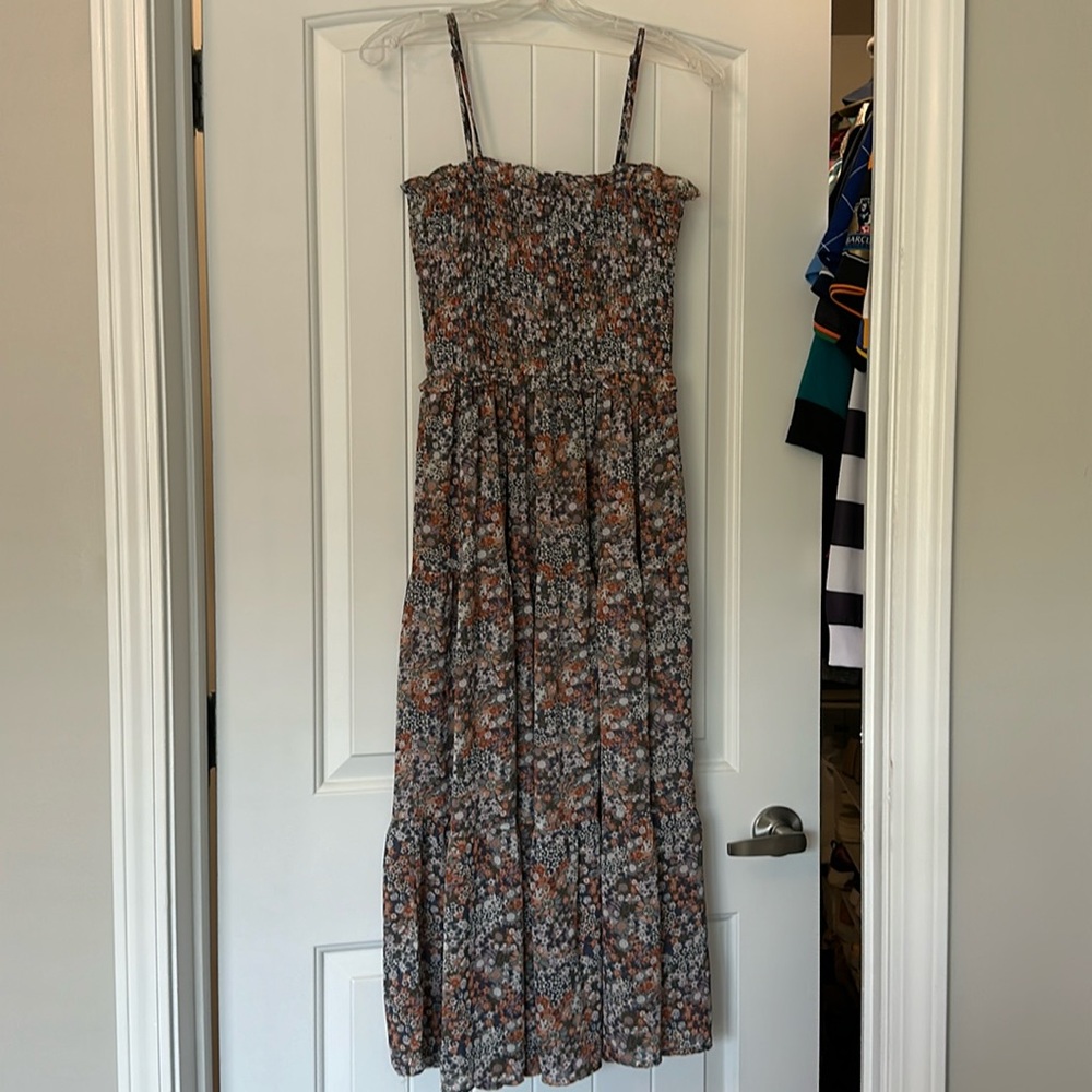 Midi Floral Dress
